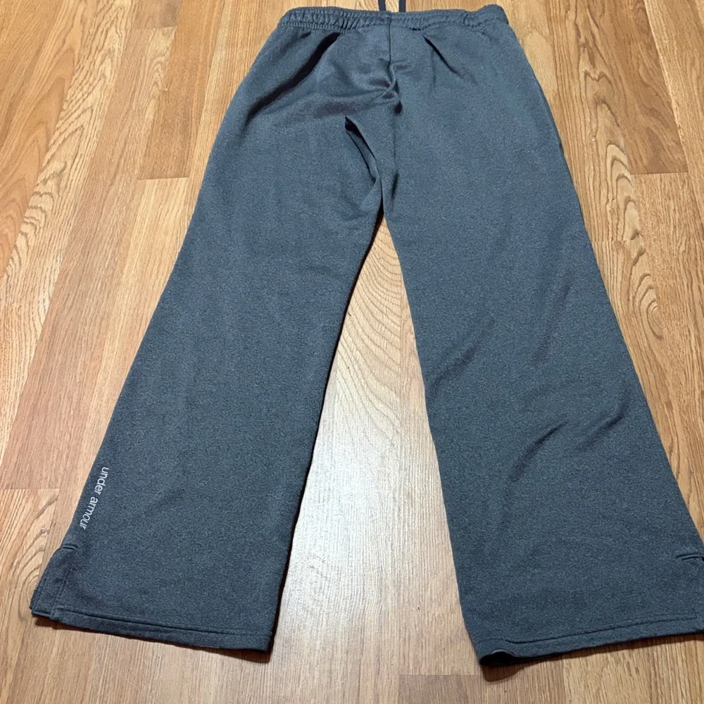 Under Armour Gray Wide Leg Fleece Sweatpants Women’s s/m - Picture 2 of 4
